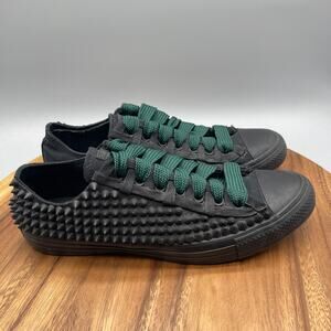 Converse All Star Shoes Mens 10 Black Sudded Champion Living Walking Casual